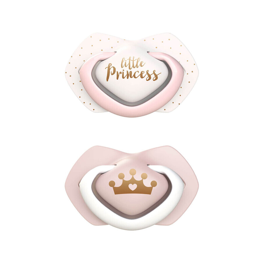 Acquista Canpol, Ciuccio Calmante in Silicone 6-18m Symmetric Royal 22/651, Rosa, 2 Pezzi Canpol, Ciuccio Calmante in Silicone 6-18m Symmetric Royal 22/651, Rosa, 2 Pezzi