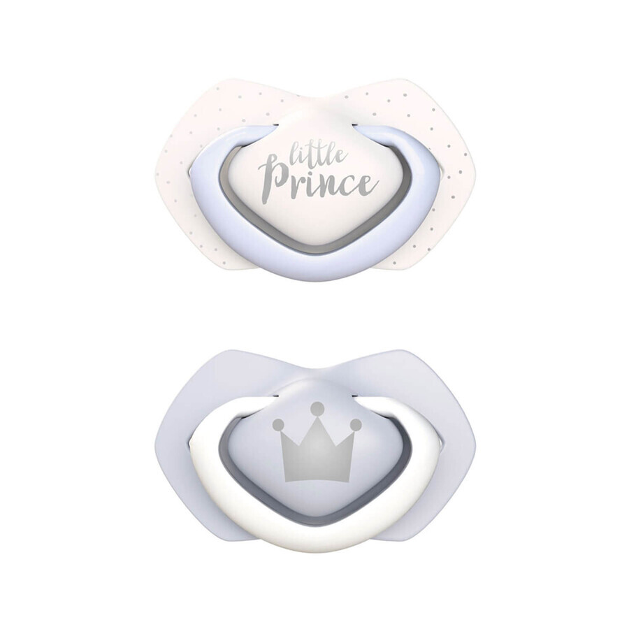 Cumpără Canpol Babies, suzetă, silicon, simetrică, Royal Baby, albastru, 22/651, 6-18 luni, 2 buc. Canpol Babies, suzetă, silicon, simetrică, Royal Baby, albastru, 22/651, 6-18 luni, 2 buc.