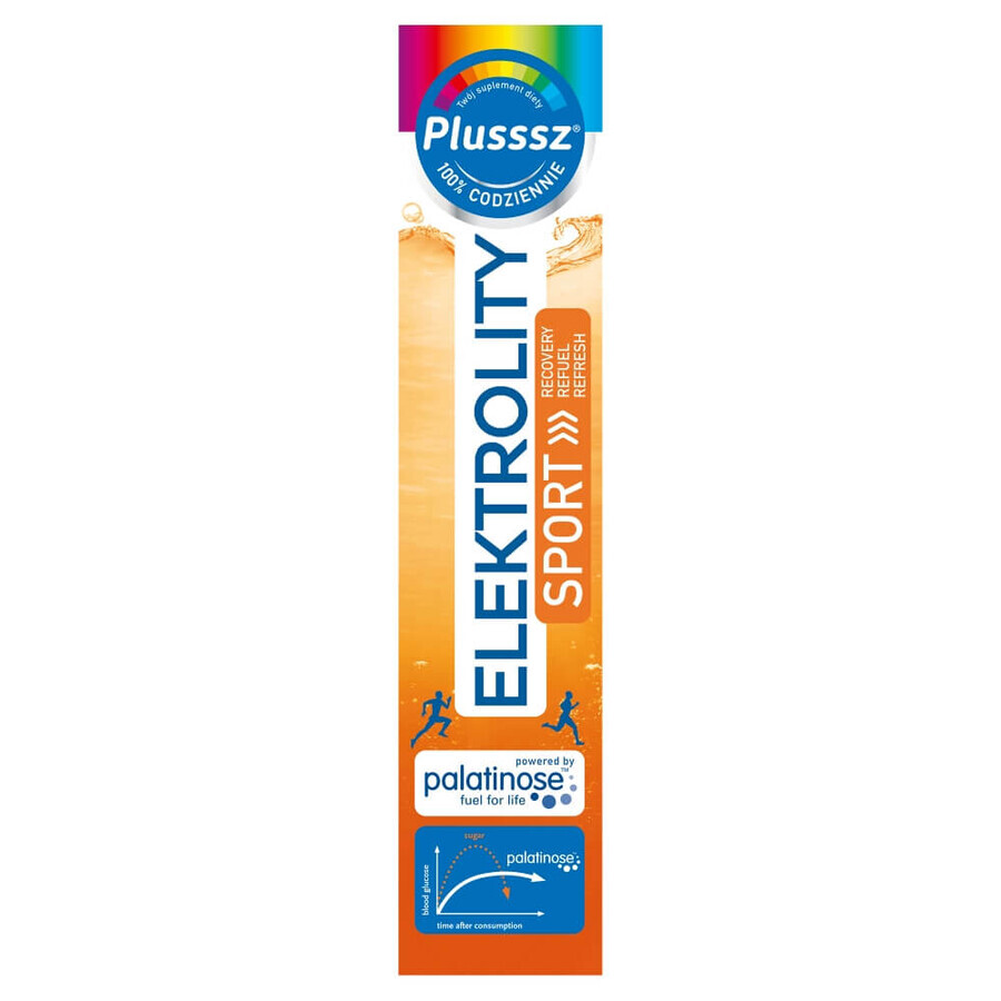 Cumpără Plusssz Elektrolity Sport 100% Complex, aromă de lămâie și grapefruit, 24 comprimate efervescente Plusssz Elektrolity Sport 100% Complex, aromă de lămâie și grapefruit, 24 comprimate efervescente
