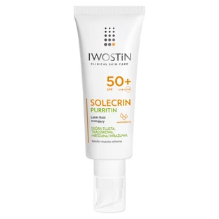 Iwostin Solecrin Purritin, fluide matifiant léger, SPF 50+, 40 ml