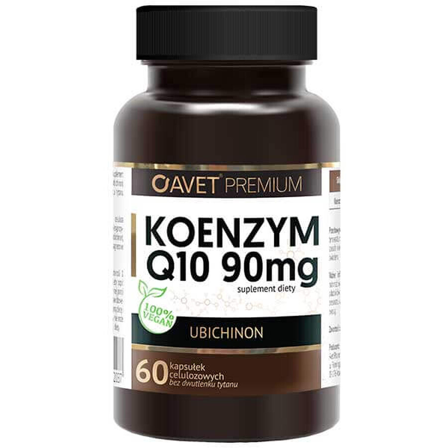 Acquista Integratore alimentare Premium Avet con Coenzima Q10 90mg - 60 capsule. Integratore alimentare Premium Avet con Coenzima Q10 90mg - 60 capsule.