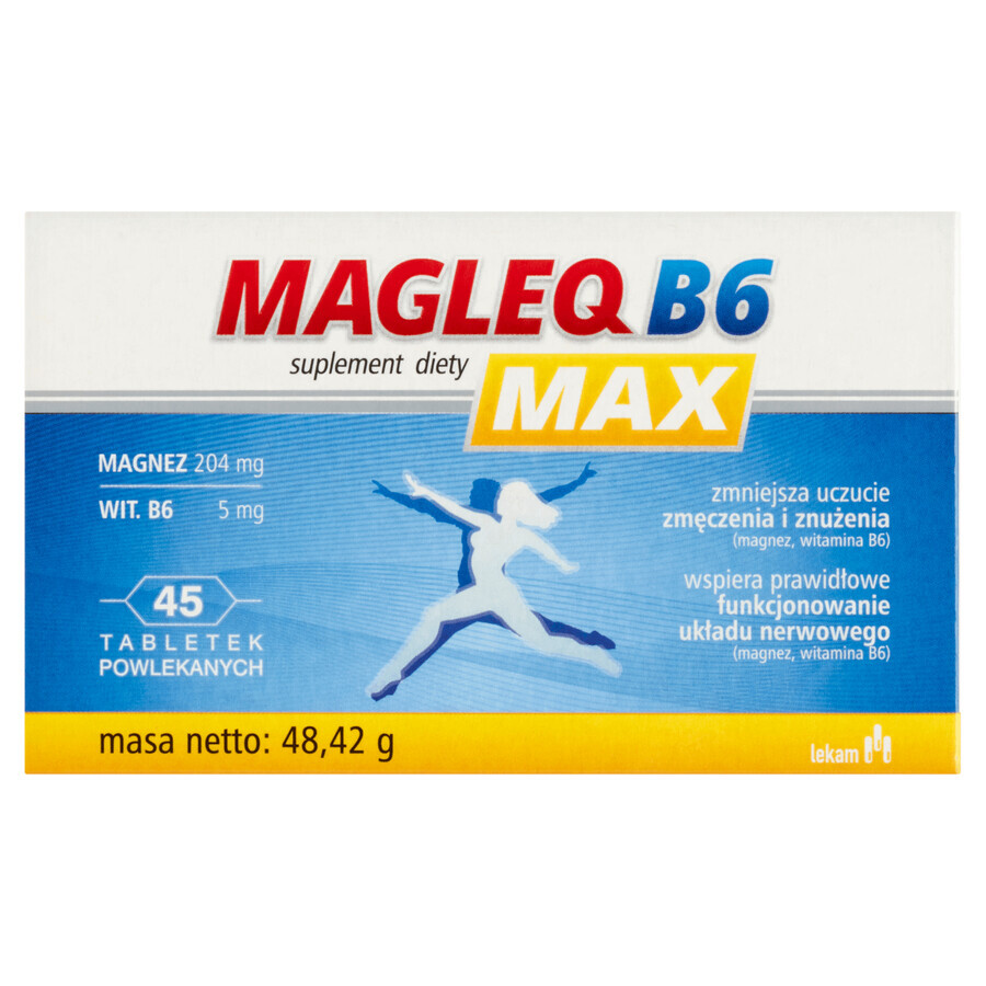 Magleq B6 Max, 45 Tabletten