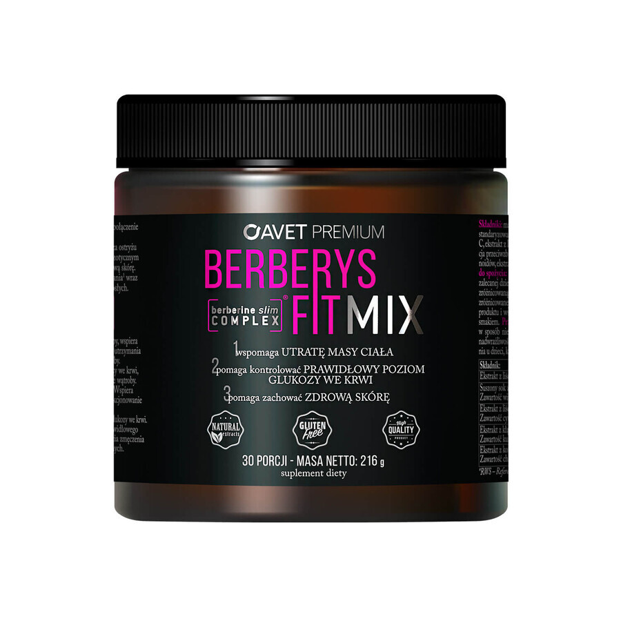 Shop Berberys Fit Mix, Pulver, 216g Berberys Fit Mix, Pulver, 216g