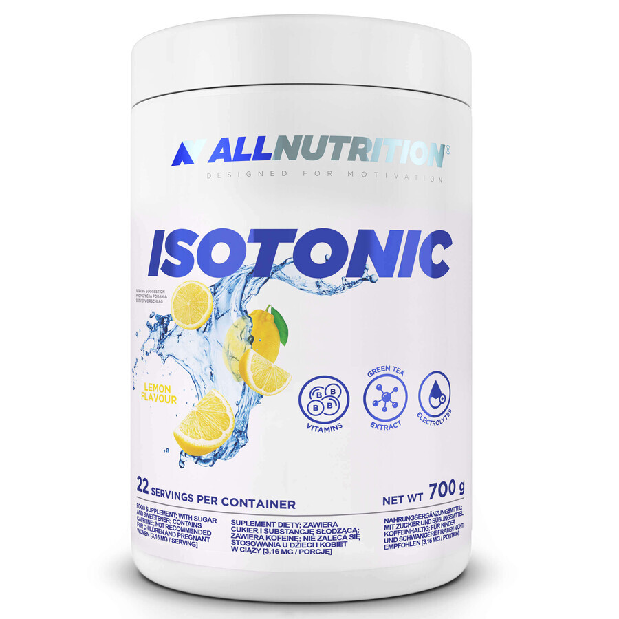 Cumpără Allnutrition Isotonic, aromă de lămâie, 700 g Allnutrition Isotonic, aromă de lămâie, 700 g