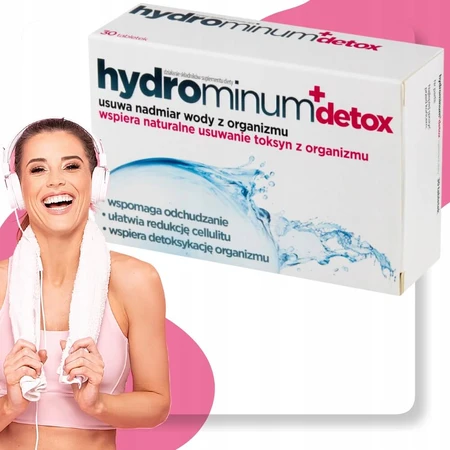 Hydrominum + Detox, 30 comprimidos