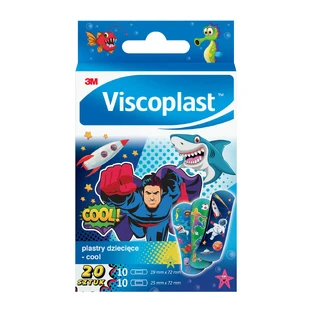 Viscoplast Cool Kinderpflaster, 20 Stück