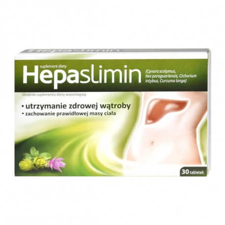 Hepaslimin met vitamine D3, 30 filmomhulde tabletten