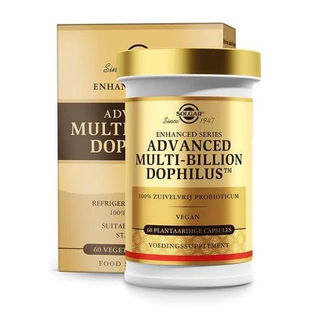 Solgar Advanced Multi-Billion Dophilus, 60 cápsulas