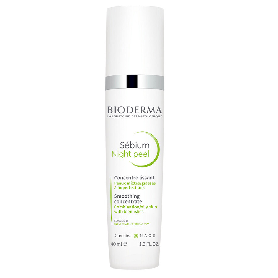 Bioderma Sebium Night Peel, Night peeling, 40 ml