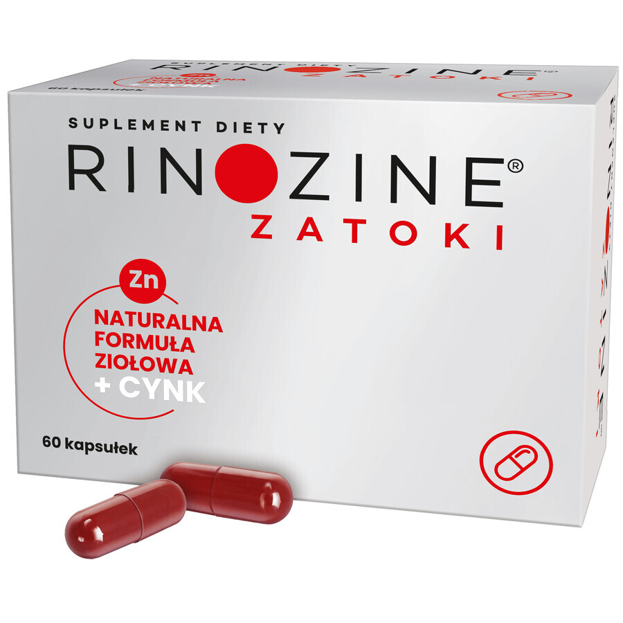 Rinozine Zatoki, 60 cápsulas