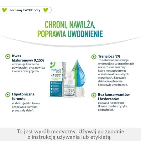 Thealoz Duo, Augentropfen, 10 ml