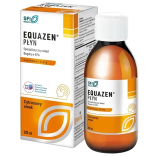 Equazen Vloeistof, citrussmaak, 200 ml BESCHADIGDE VERPAKKING