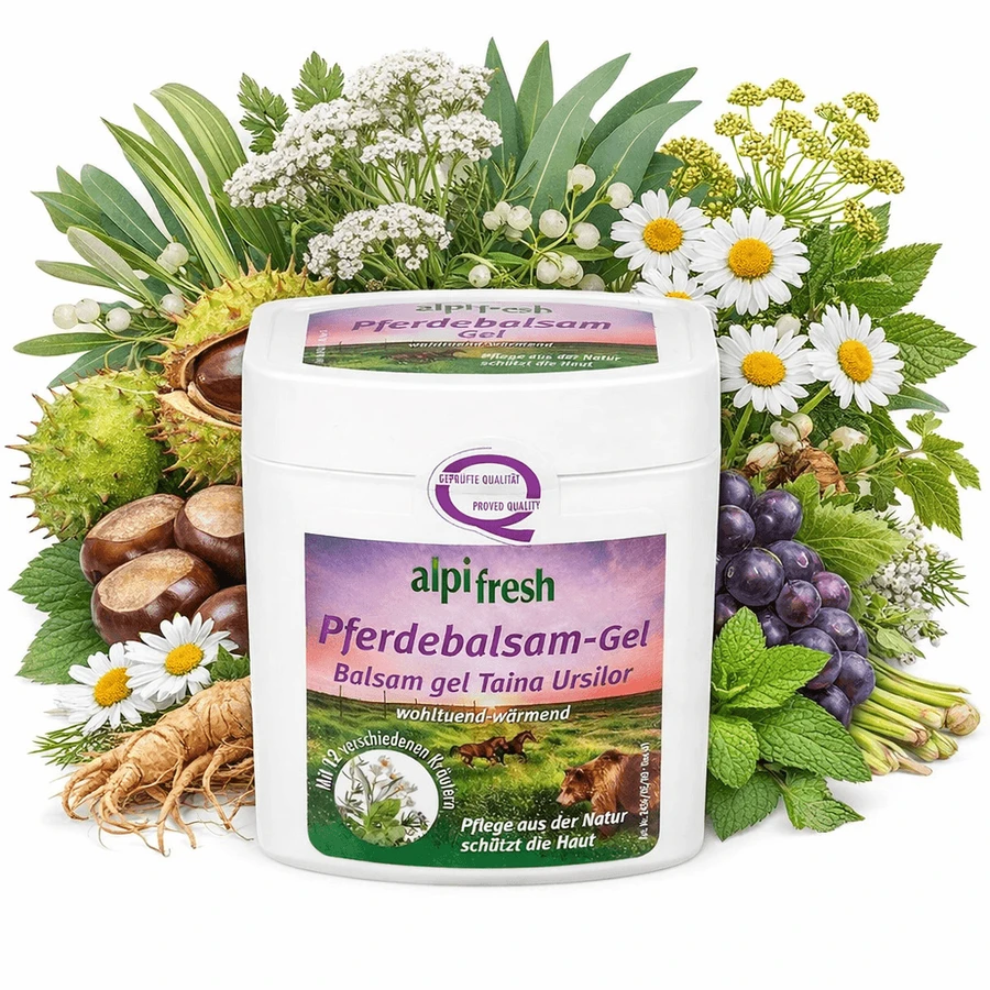 Balsamo gel Forza dell'orso Alpifresh, 250ml, Lenhart Kosmetik ​​​​​​​