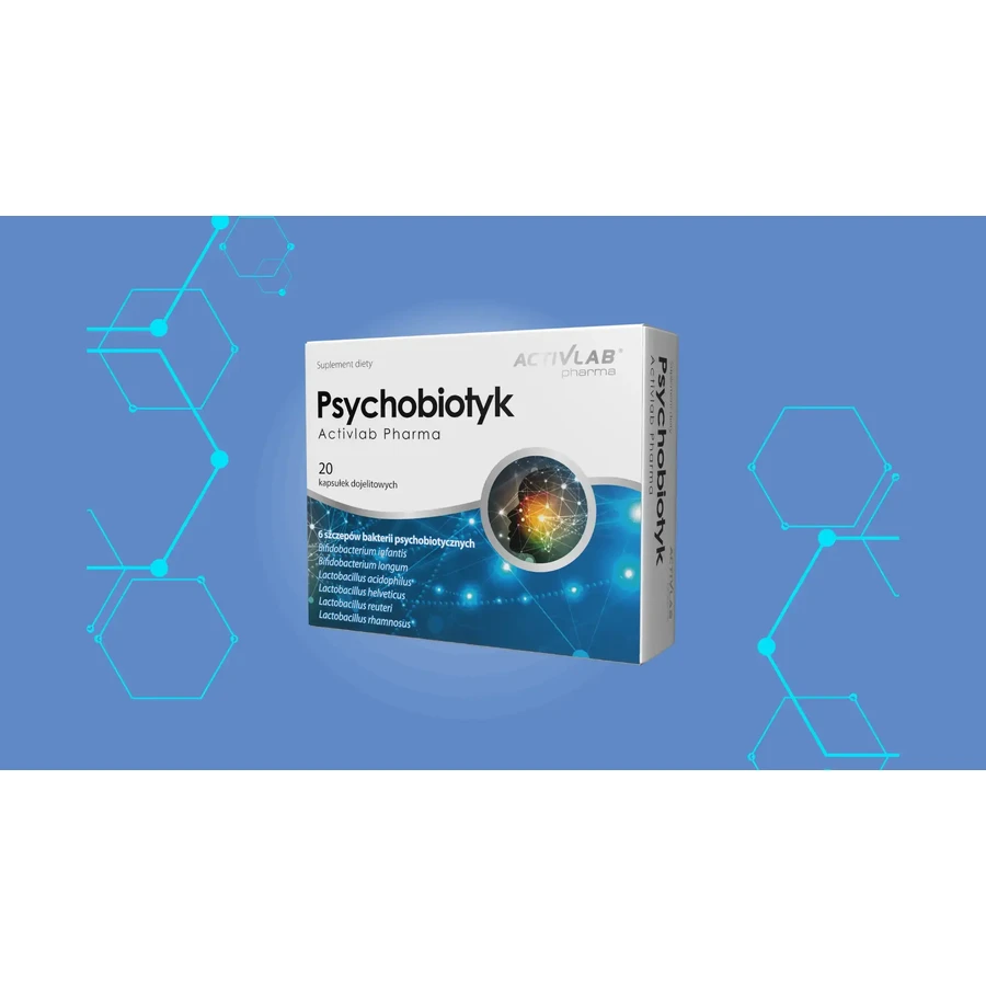 Activlab Pharma Psychobiotic, 20 cápsulas entéricas