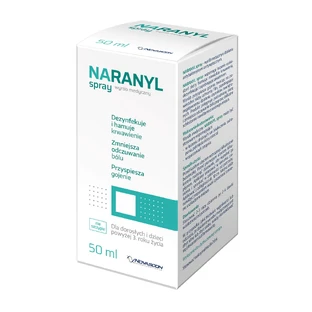 Naranyl, spray pour adultes et enfants de plus de 3 ans, à l'argent, 50 ml