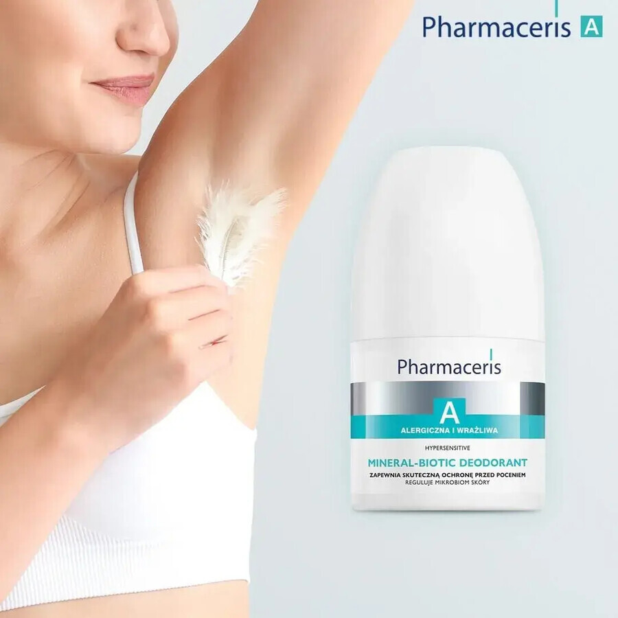Pharmaceris A Overgevoelig Mineraal Biotisch, roll-on deodorant, 50 ml Pharmaceris A Overgevoelig Mineraal Biotisch, roll-on deodorant, 50 ml