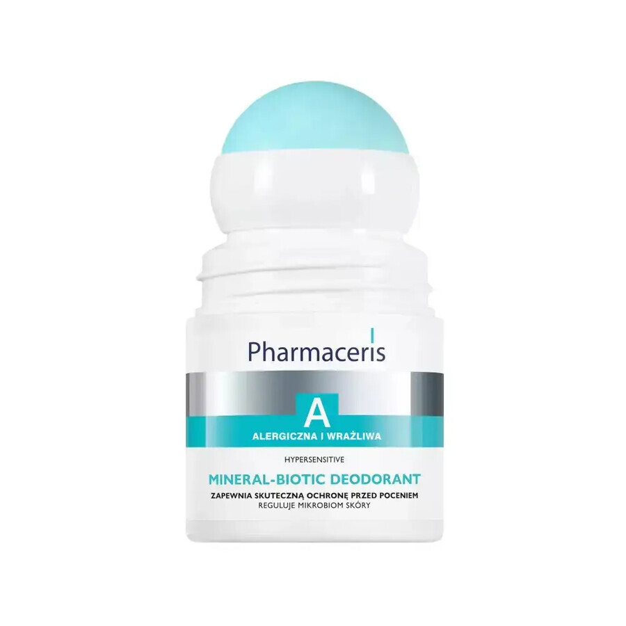 Pharmaceris A Overgevoelig Mineraal Biotisch, roll-on deodorant, 50 ml Pharmaceris A Overgevoelig Mineraal Biotisch, roll-on deodorant, 50 ml
