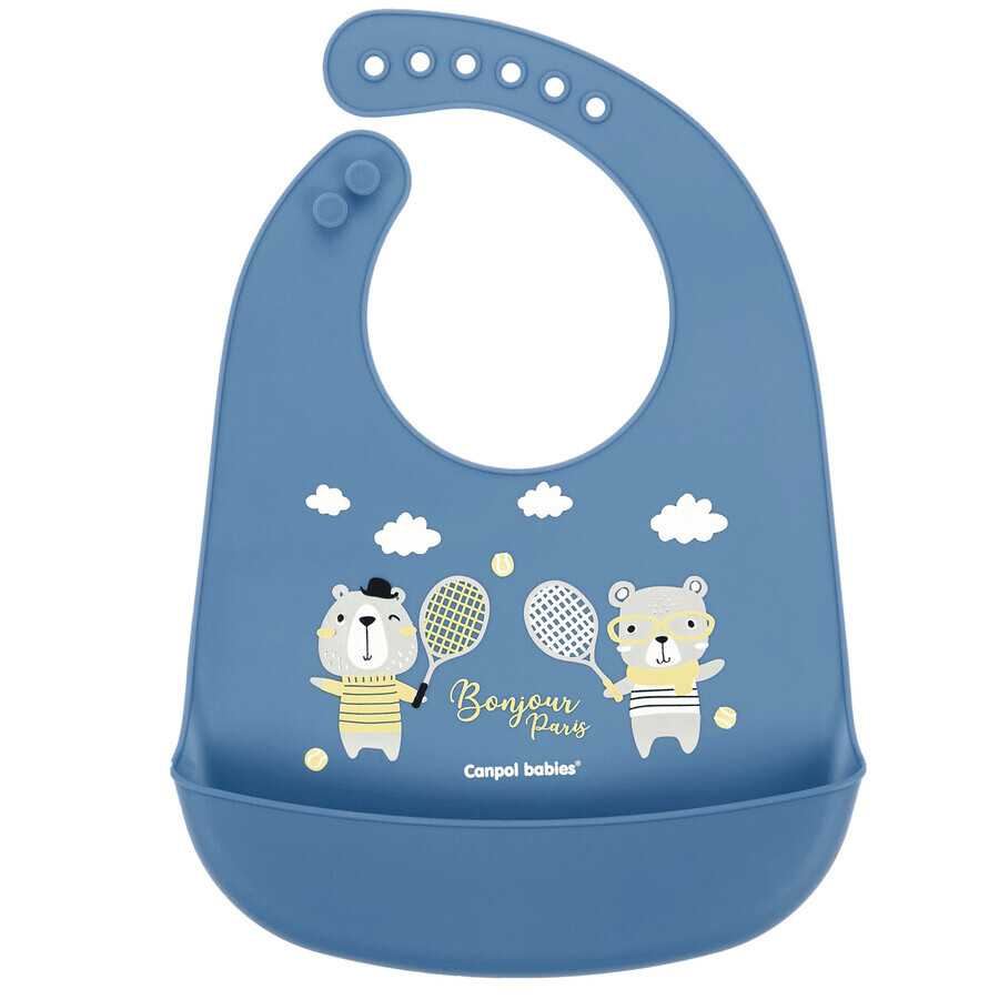 Acquista Canpol, righello in silicone con tasche Bonjour Paris 74/027 blu Canpol, righello in silicone con tasche Bonjour Paris 74/027 blu