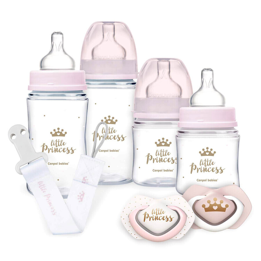 Cumpără Canpol Baby Royal Baby Set Fată, layette pentru nou-născuți, 1 bucată Canpol Baby Royal Baby Set Fată, layette pentru nou-născuți, 1 bucată