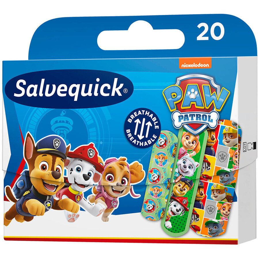 Acquista Bende per bambini Salvequick Paw Patrol, 20 pezzi. Bende per bambini Salvequick Paw Patrol, 20 pezzi.