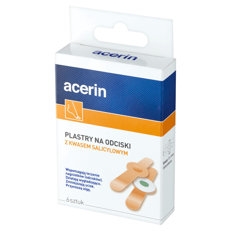 Cumpără Acerin, plasturi pentru bătături cu acid salicilic, 6 bucăți Acerin, plasturi pentru bătături cu acid salicilic, 6 bucăți