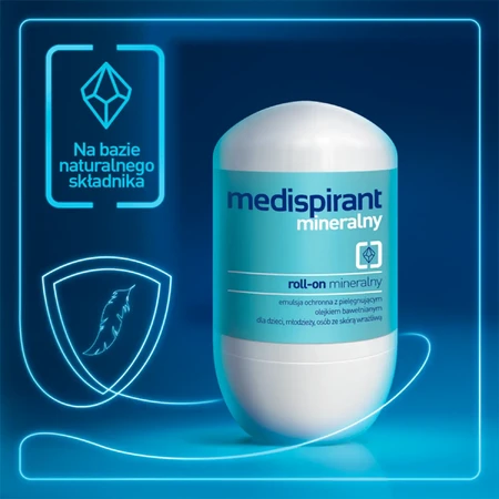 Medispirant Mineralny, Emulsja na skór, 40 ml - Dugi termin wanoci!