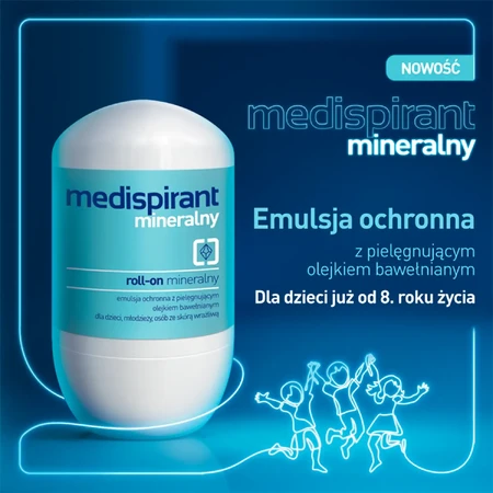 Medispirant Mineralny, Emulsja na skór, 40 ml - Dugi termin wanoci!
