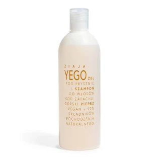 Ziaja Yego, douchegel en haarshampoo, bergpeper, 400 ml