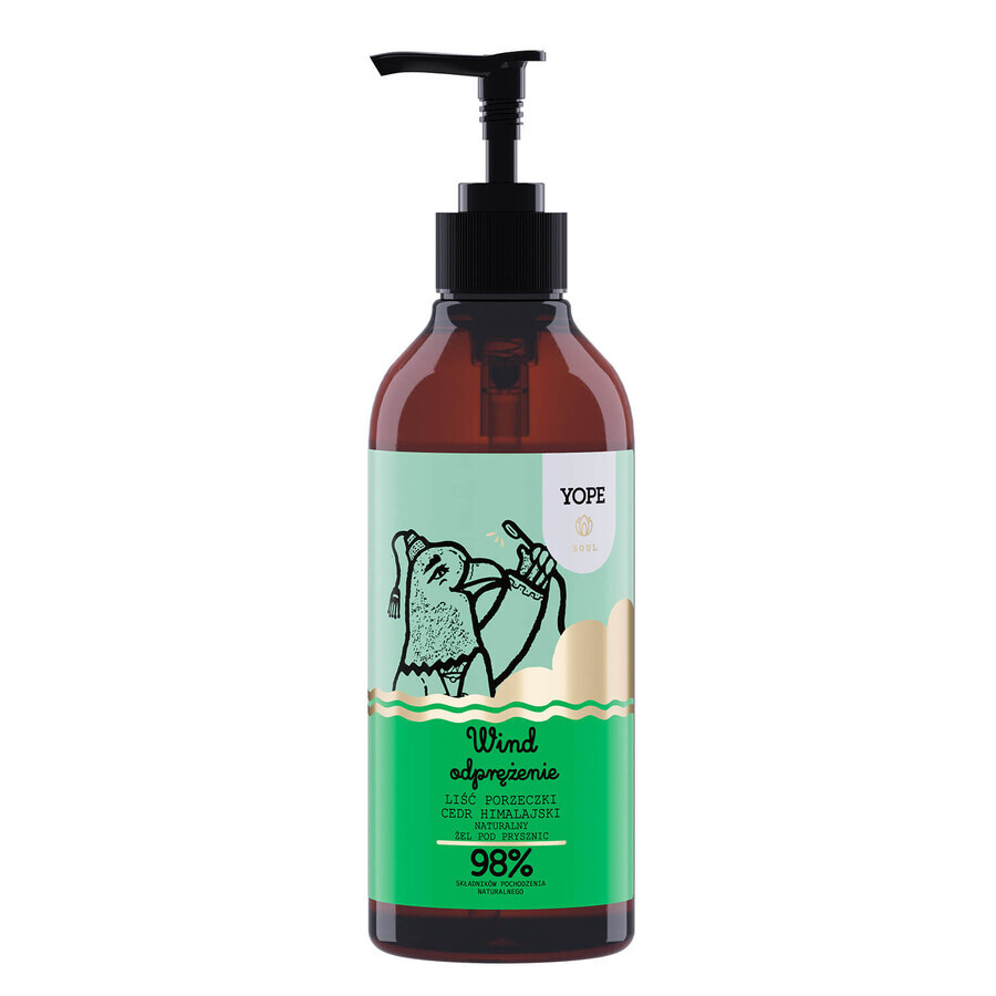 Winkel op Yope Wind Relaxation, natuurlijke douchegel, bessenblad en Himalayaceder, 400 ml Yope Wind Relaxation, natuurlijke douchegel, bessenblad en Himalayaceder, 400 ml