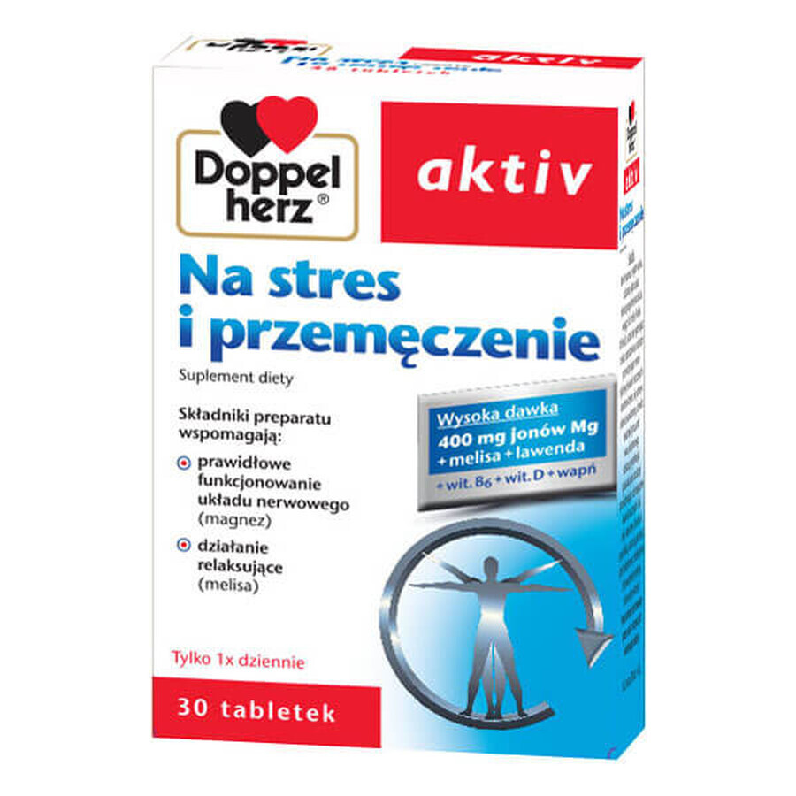 Winkel op Doppelherz aktiv Voor stress en vermoeidheid, 30 tabletten Doppelherz aktiv Voor stress en vermoeidheid, 30 tabletten