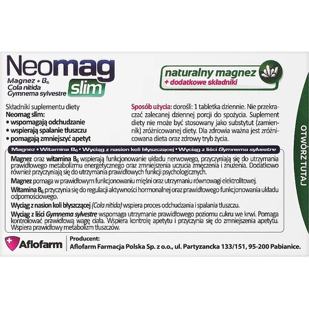 NéoMag Slim, 50 comprimés