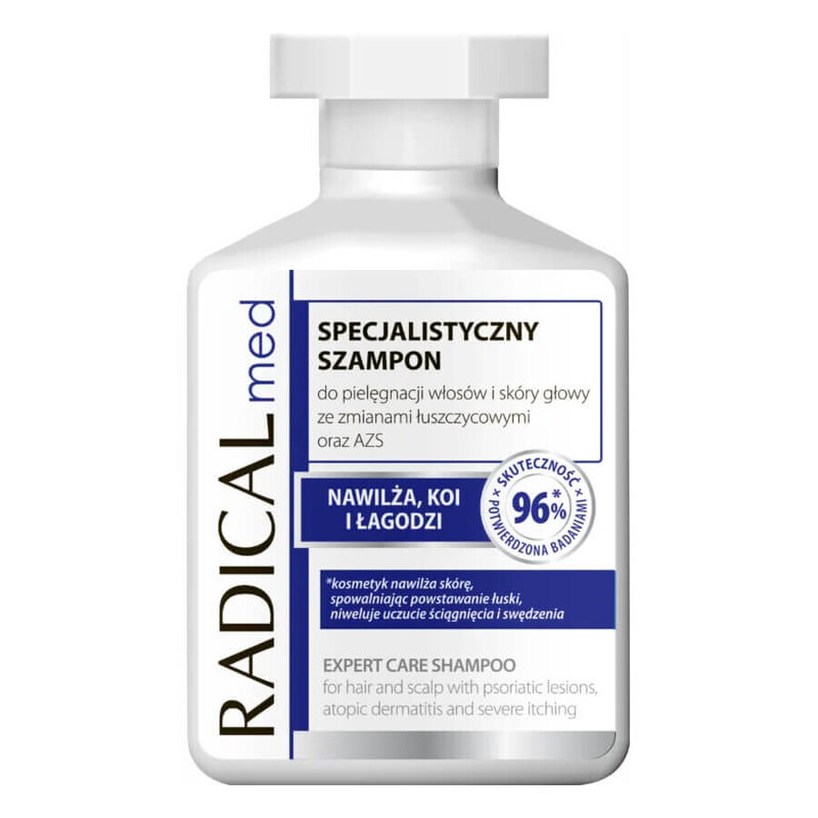 Acquista Shampoo per la cura dei capelli e del cuoio capelluto con squame cutanee alterate e AZS Radical MED, 300 ml. Shampoo per la cura dei capelli e del cuoio capelluto con squame cutanee alterate e AZS Radical MED, 300 ml.