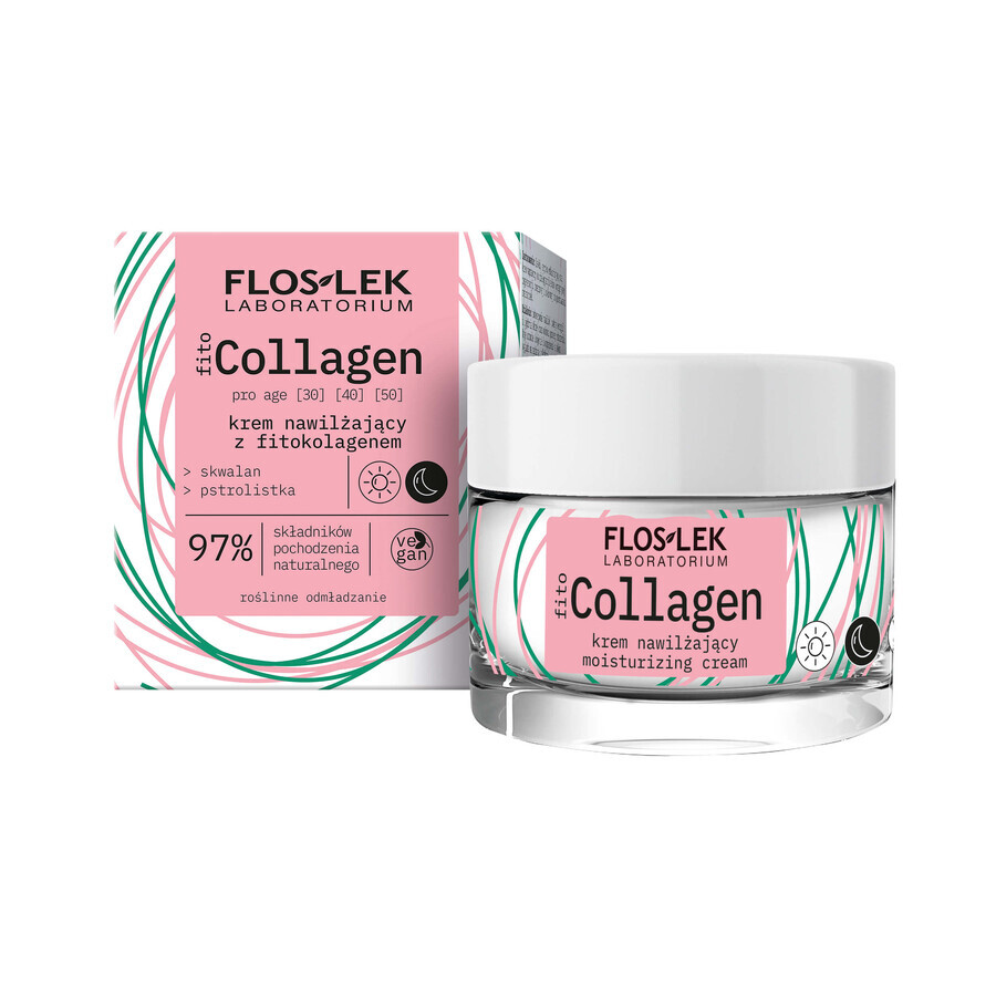 Cumpără Flos-lek FitoCollagen pro age, Cremă hidratantă cu fitocolagen, 50 ml Flos-lek FitoCollagen pro age, Cremă hidratantă cu fitocolagen, 50 ml