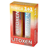 Litoxen Senior, orange flavor, 20 effervescent tablets + Litoxen Elektrolity, orange flavor, 20 effervescent tablets