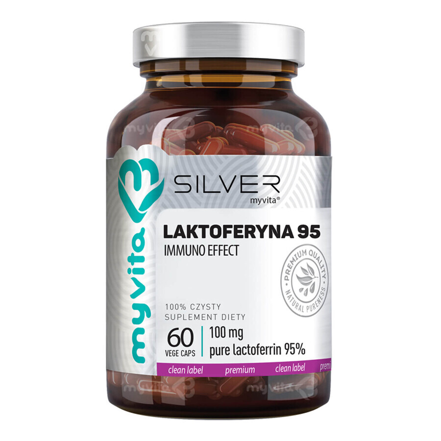 Cumpără MyVita Silver Lactoferrin 95, 60 capsule MyVita Silver Lactoferrin 95, 60 capsule