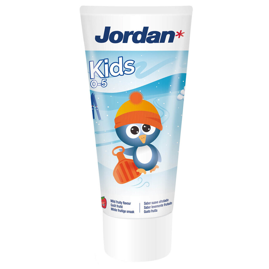 Acquista Jordan Bambini Dentifricio al Frutto per Bambini da 0 a 5 Anni, 50ml Jordan Bambini Dentifricio al Frutto per Bambini da 0 a 5 Anni, 50ml