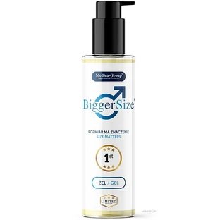 Gel para aumentar y engrosar el pene BiggerSize, 150 ml, Medica-Group