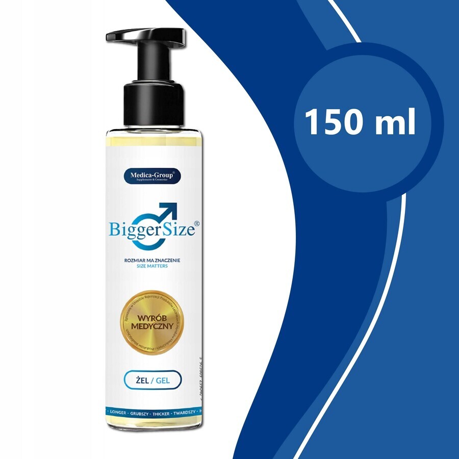 Bigger Size penis enlargement and thickening gel, 150 ml, Medica-Group