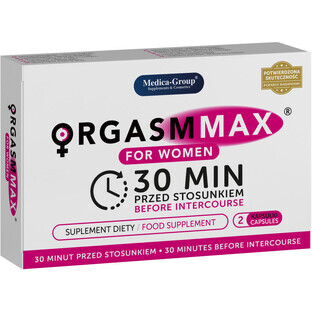 Medica-Group Orgasm Max voor vrouwen, 2 capsules
