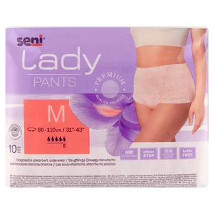 Einweg-Saugunterwäsche Seni Lady Medium, 10 Stück.