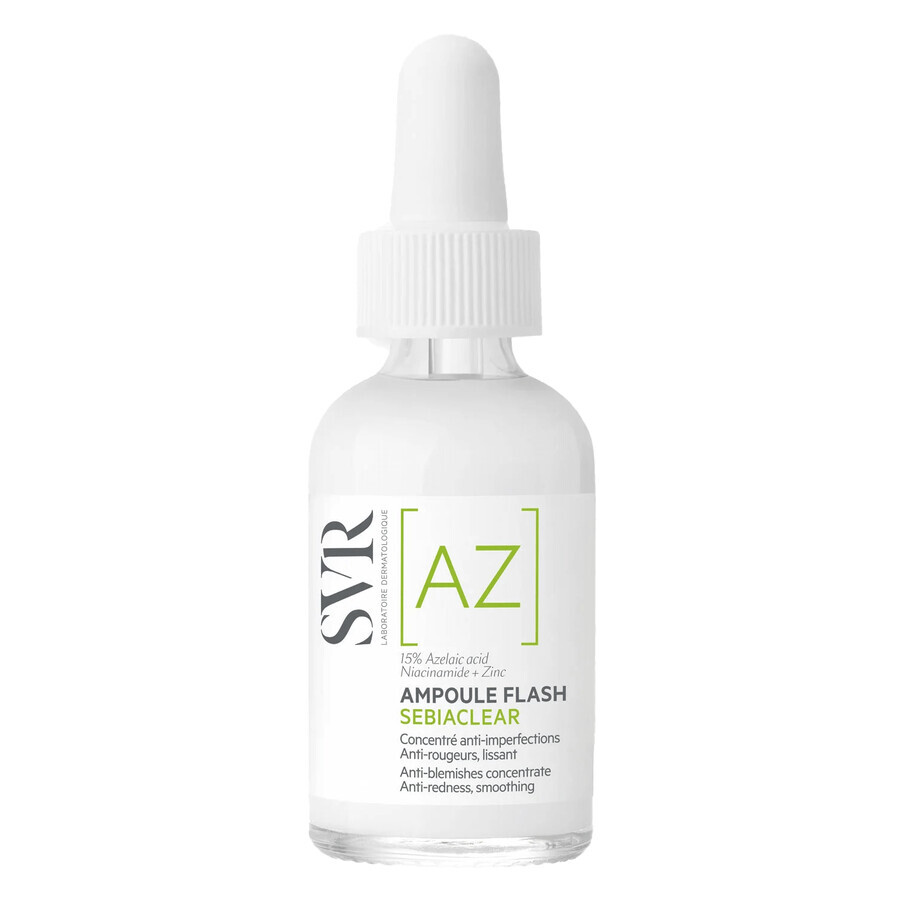 Buy SVR Sebiaclear Ampoule Flash, smoothing concentrate to correct imperfections and redness, 30 ml SVR Sebiaclear Ampoule Flash, smoothing concentrate to correct imperfections and redness, 30 ml