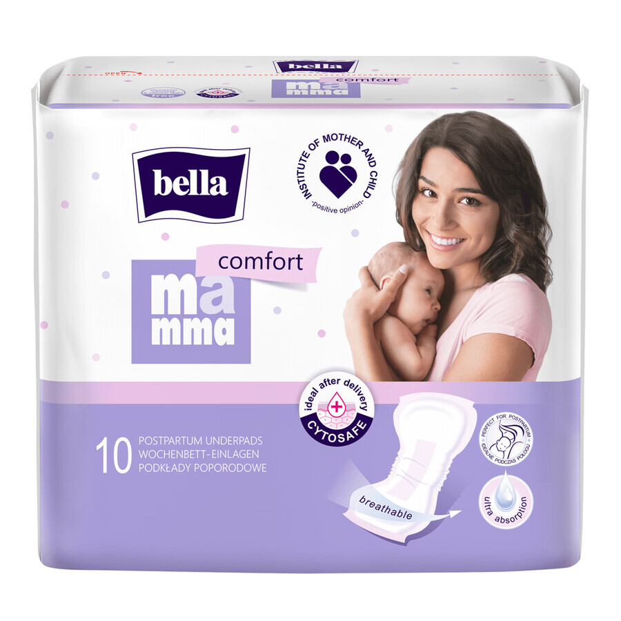 Boutique Bella Mamma Comfort, serviettes post-partum, 10 pièces Bella Mamma Comfort, serviettes post-partum, 10 pièces