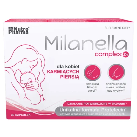 Milanella Complex Zn, 30 Kapseln