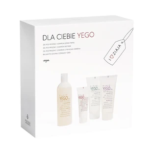 Ziaja Yego set, douchegel en shampoo, 400 ml + douchegel en shampoo, 2 x 200 ml + aftershavebalsem, 80 ml