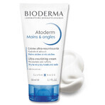 Bioderma Atoderm Mains & Ongles, crema ultra-nutritiva para manos y uñas, 50 ml