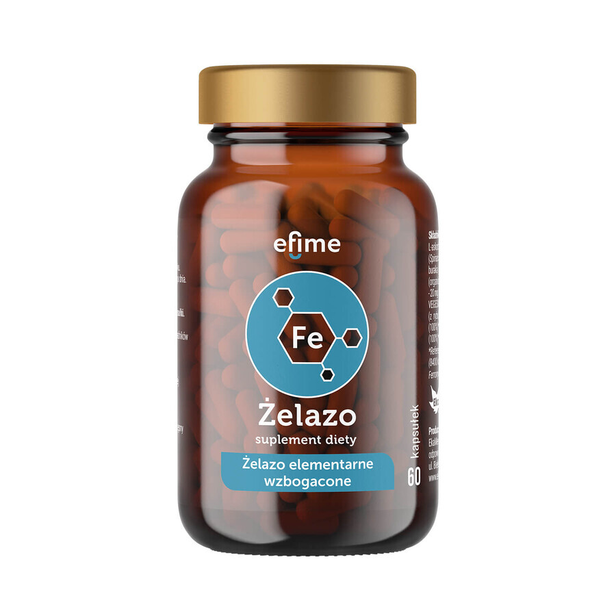 Cumpără EkaMedica Efime Iron, 60 capsule EkaMedica Efime Iron, 60 capsule