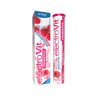 ElektroVit Probiotika Himbeergeschmack, 20 Brausetabletten