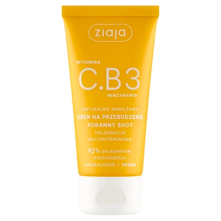 Ziaja Vitamine C.B3 Niacinamide Wake-Up Cream Morning Shot, 50 ml