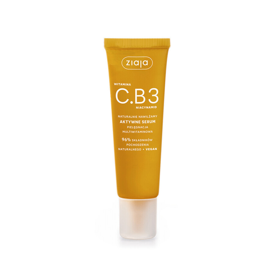 Boutique Ziaja Vitamine C.B3 Niacinamide, sérum actif visage, 30 ml Ziaja Vitamine C.B3 Niacinamide, sérum actif visage, 30 ml