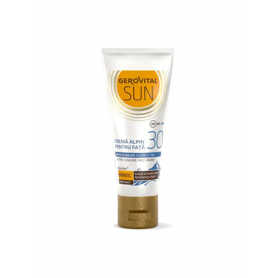 Gerovital Sun Alpine Gesichtscreme SPF 30, 30ml, Farmec